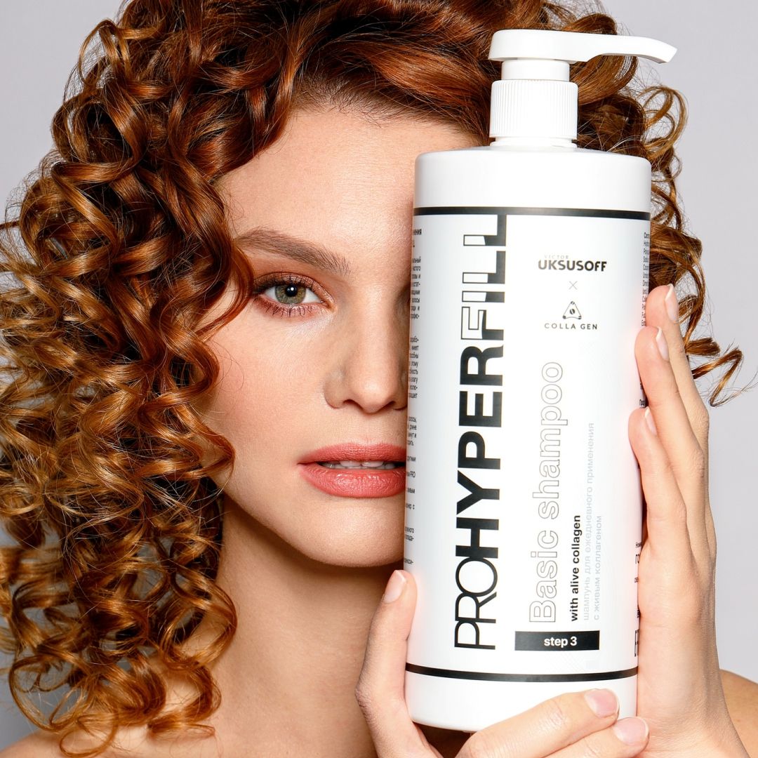 Шампунь для ежедневного применения с живым коллагеном 1000 мл STEP 3