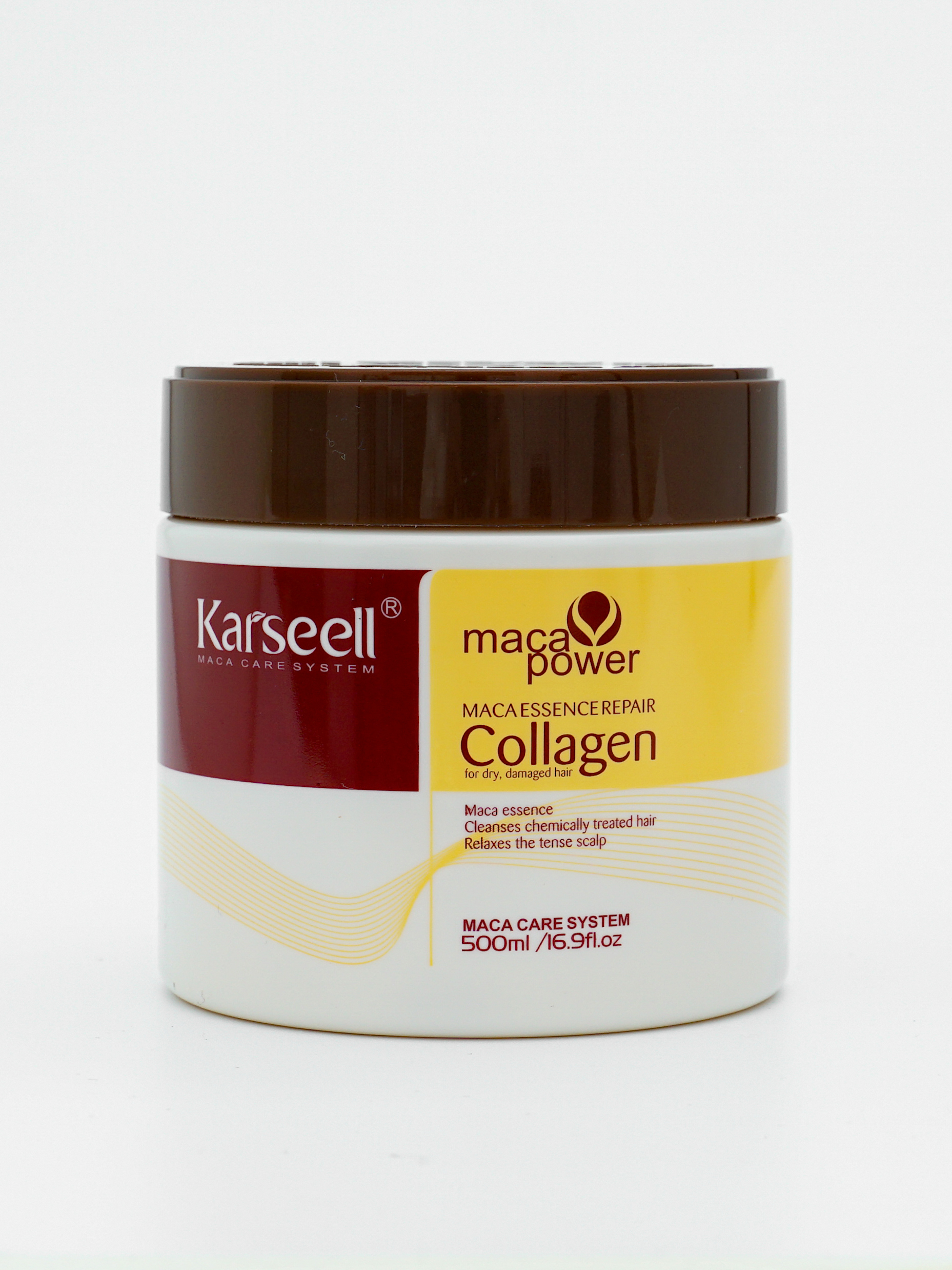Маска для волос коллаген 500ml Karseell MACA ESSENCE REPAIR COLLAGEN