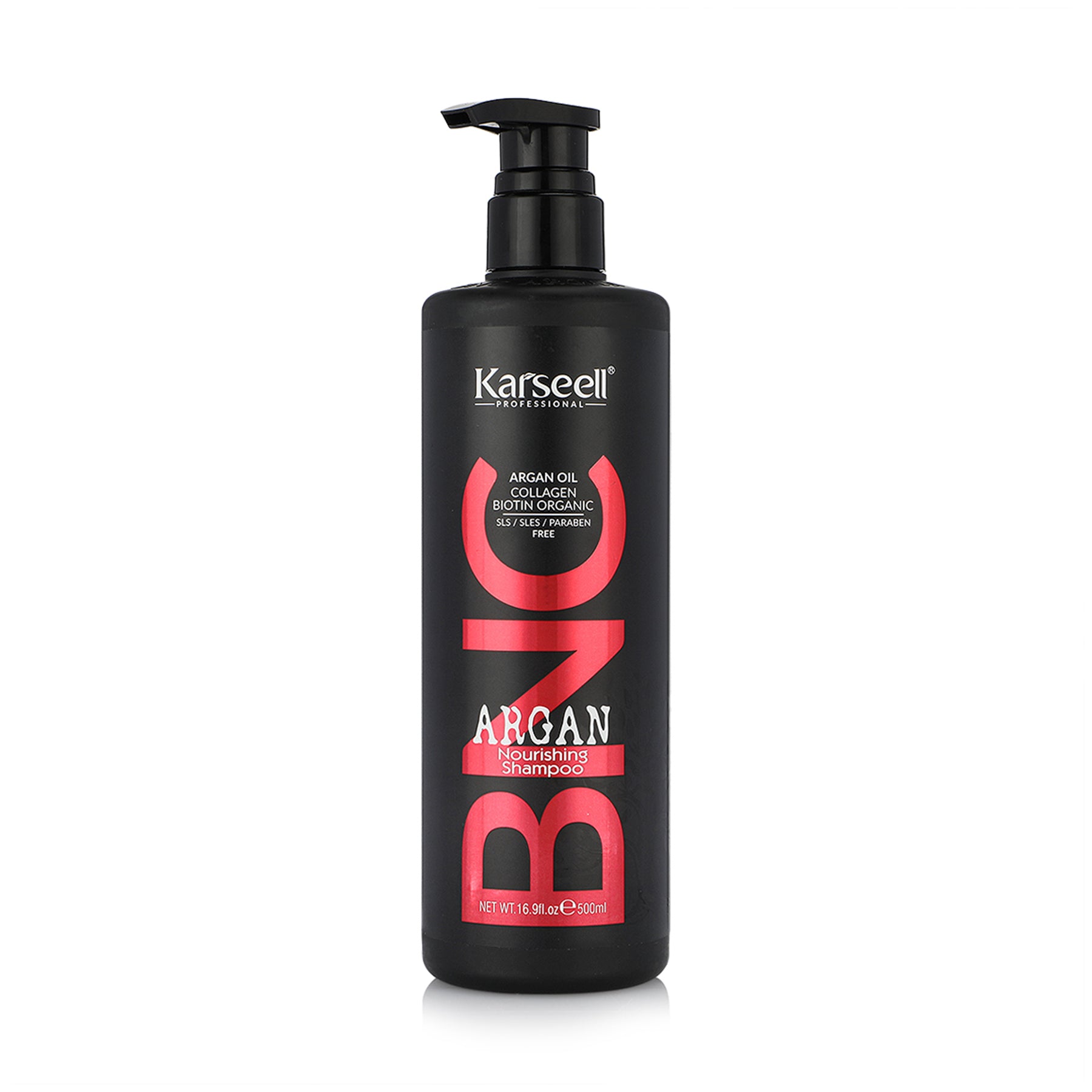 Шампунь питание и блеск 500ml Karseell ARGAN Nourishing Shampoo BNC