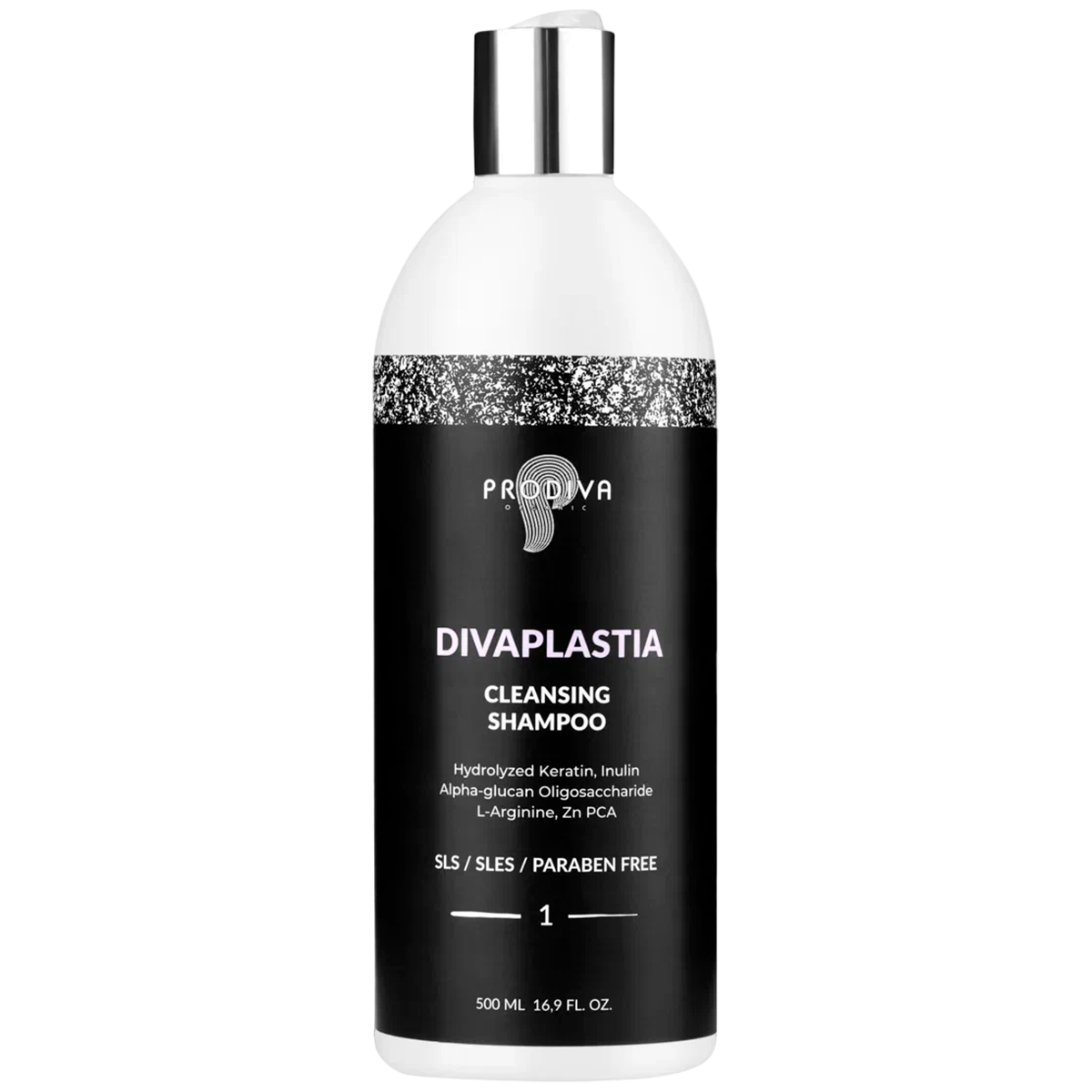 Шампунь глубокого очищения бессульфатный 500 мл DIVAPLASTIA Cleaning Shampoo