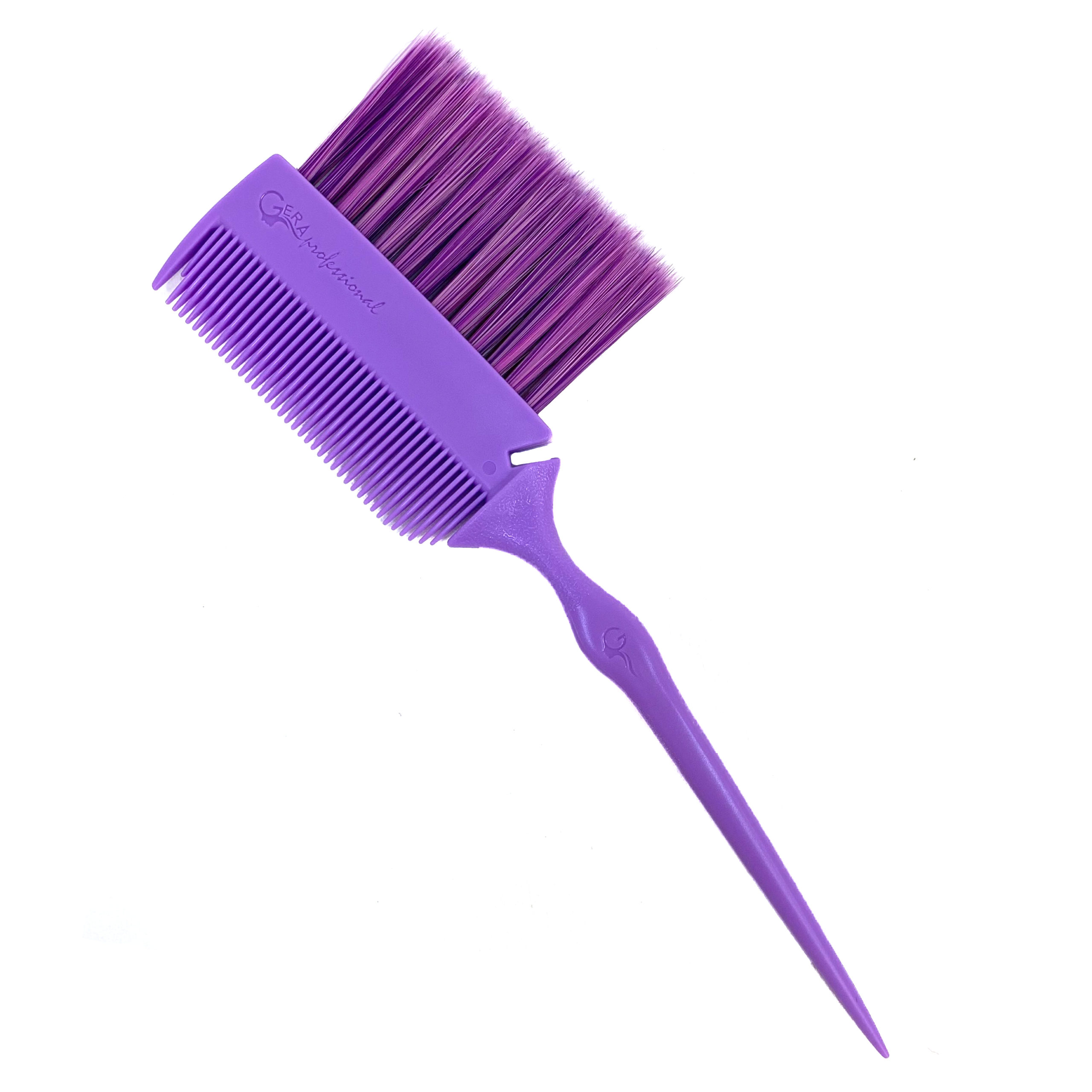 Кисть-гребень "Гармония" Gera GP-1131, смешенная фиолетовая щетина 40 мм , цвет фиолетовый