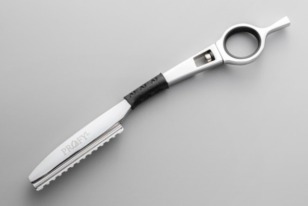 Бритва филировочная с вращающимся кольцом RB-03