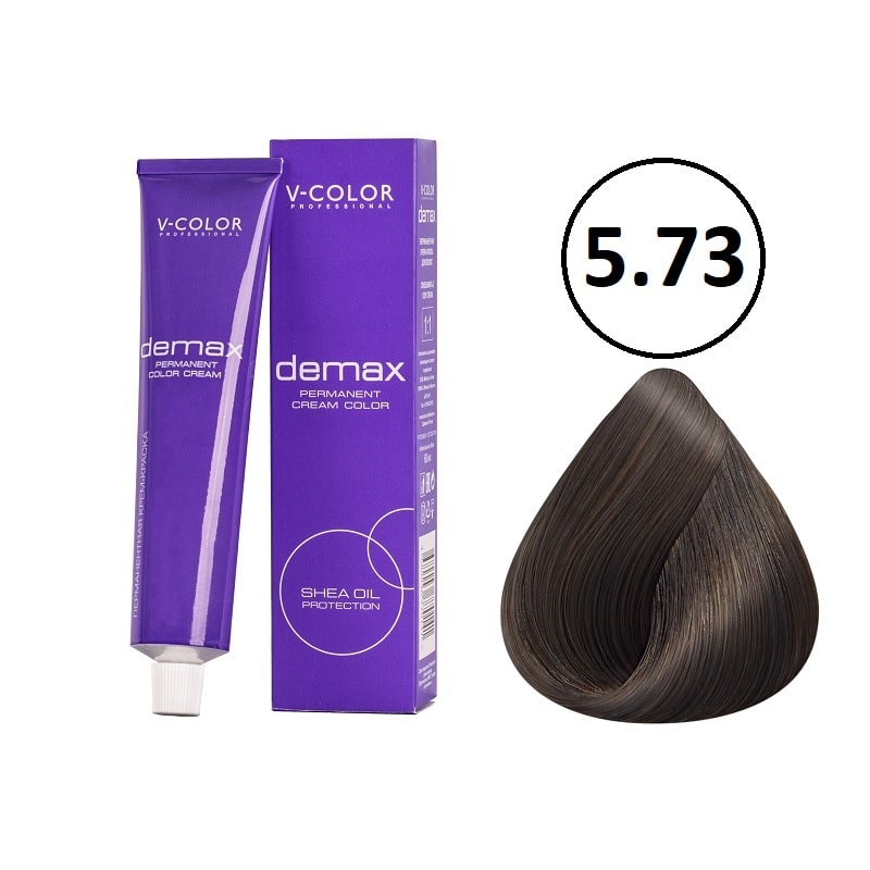 5.73 Светло-Коричневый Шоколадно-Золотистый 60мл Demax