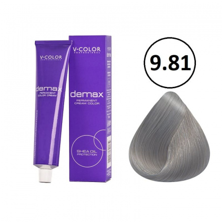 9.81 Блондин Жемчужно-Пепельный 60мл Demax