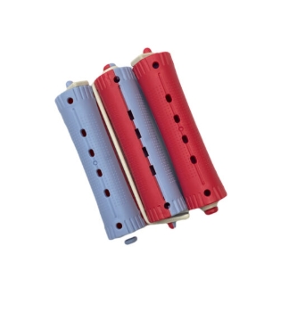 Коклюшки пластиковые Melon pro "прямые"  красно-голубые 19мм на 91мм