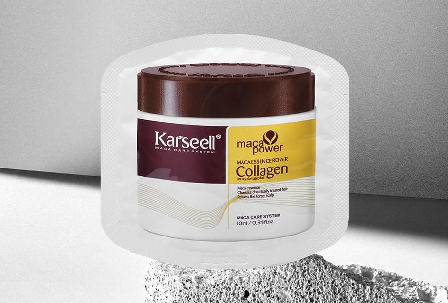 Маска для волос коллаген 10ml Maca Essence Set