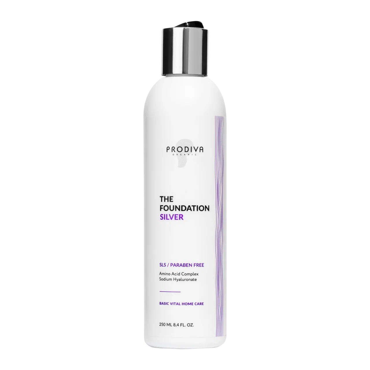Шампунь серебристый тонирующий для осветленных волос 250 мл The Foundation Silver Shampoo