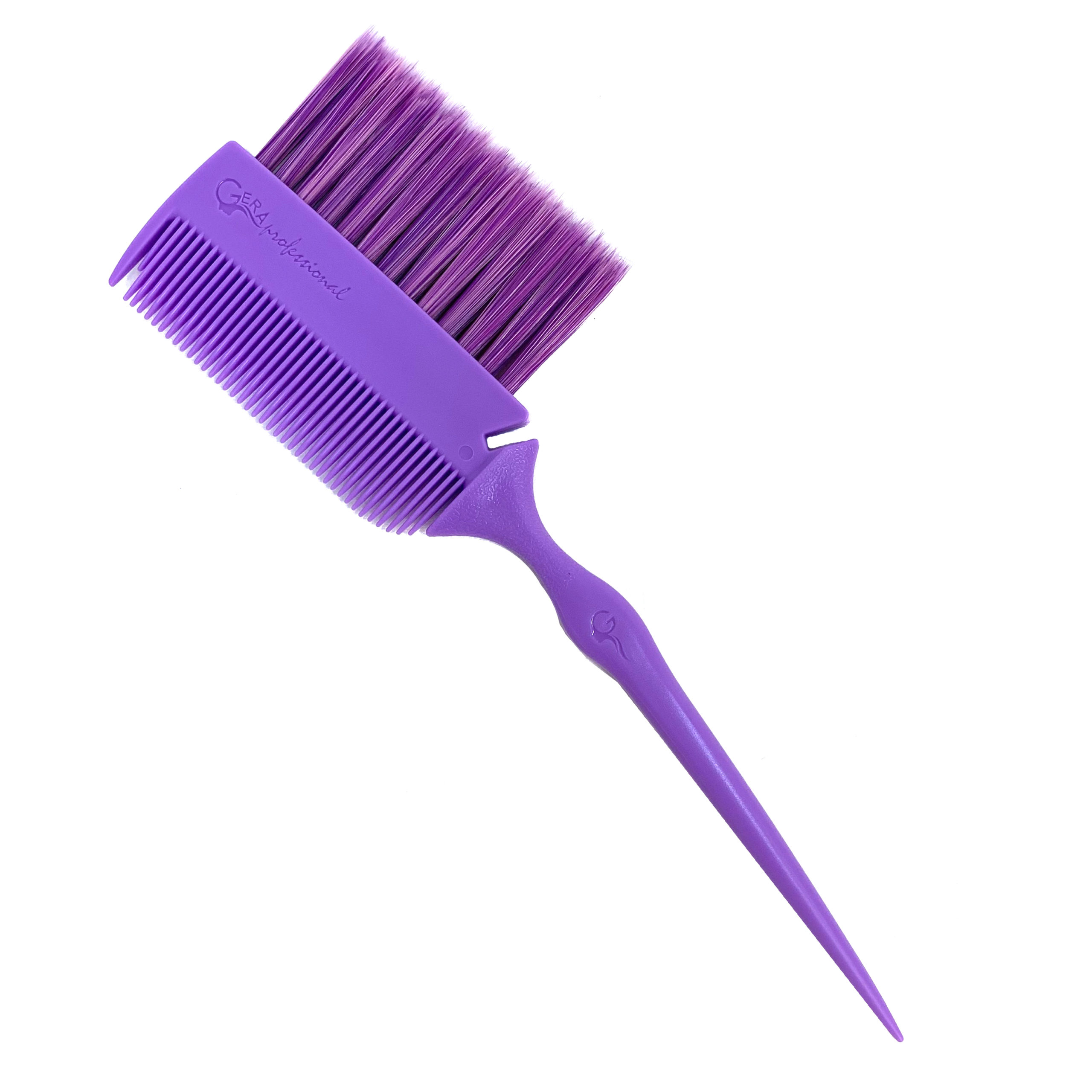 Кисть-гребень "Гармония" Gera GP-1135, смешенная фиолетовая 32 мм , цвет фиолетовый