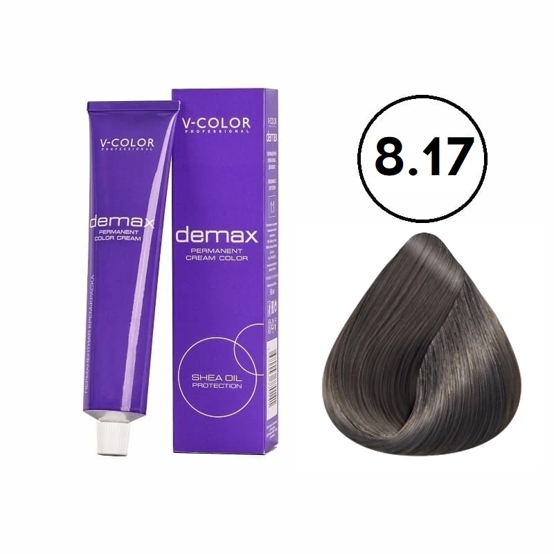 8.17 Светло-Русый Пепельно-Шоколадный 60мл Demax