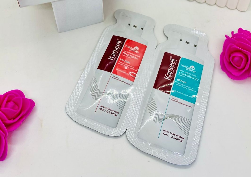 Набор Шампунь Volume Кондиционер Repair 10ml*2 Maca Essence Set