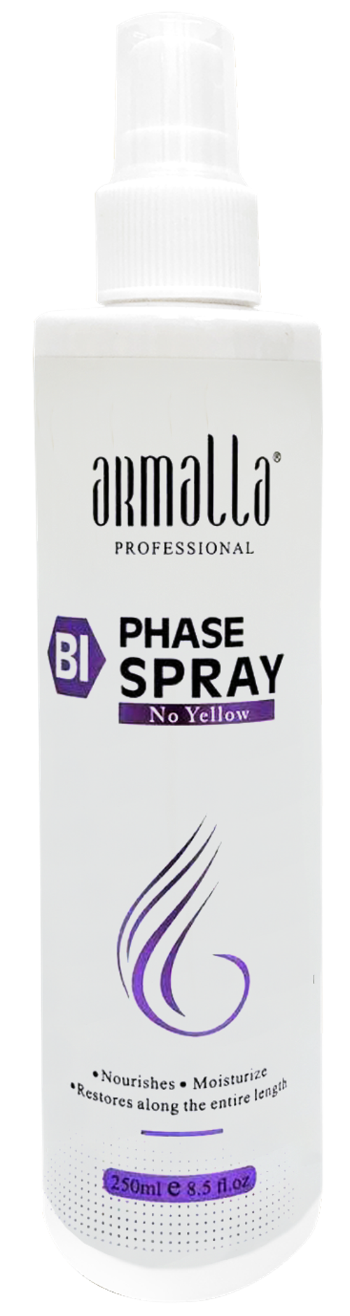 Двухфазный питательный кондиционер с фиолетовыми пигментами Armalla Bi-phase Conditioner Purple 250 