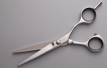 Прямые ножницы V4-55 Silver