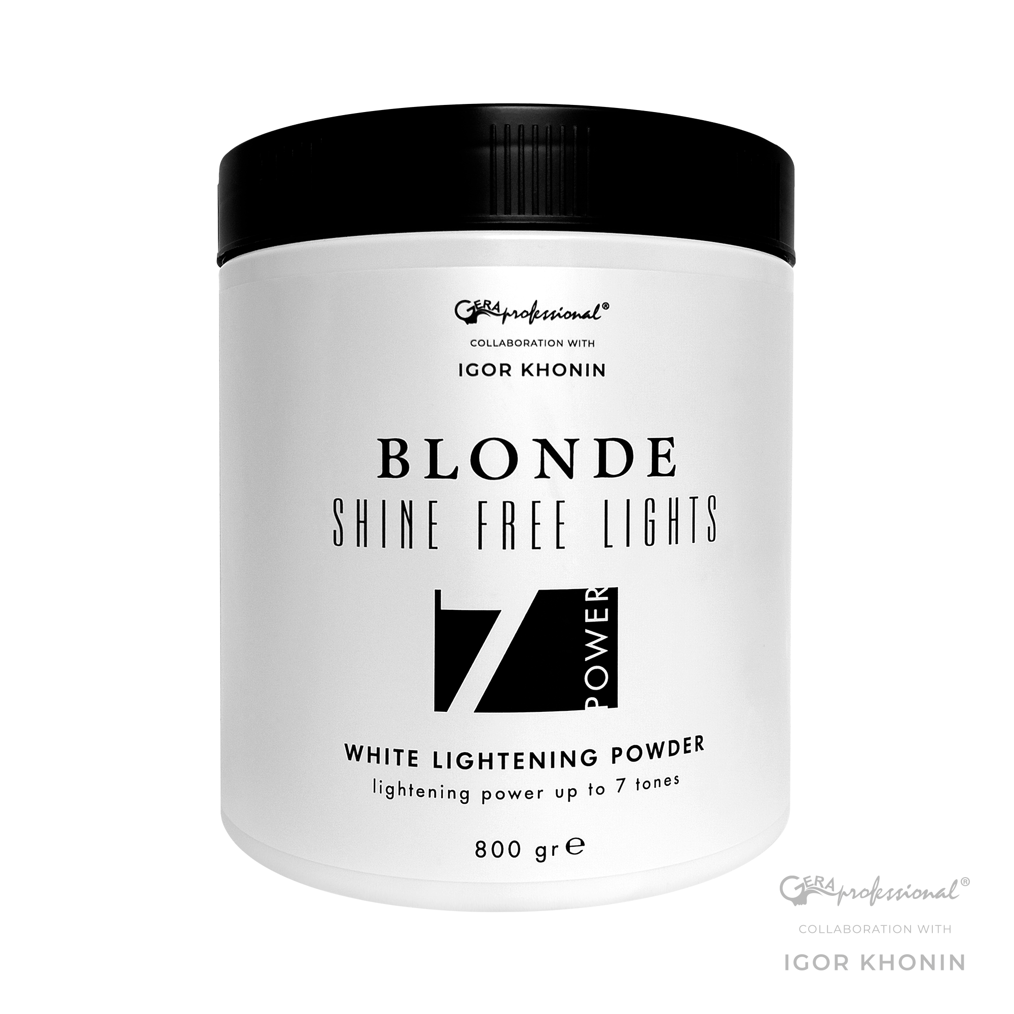 Пудра осветляющая многофункциональная белая Blonde Shine Free Lights 800 г
