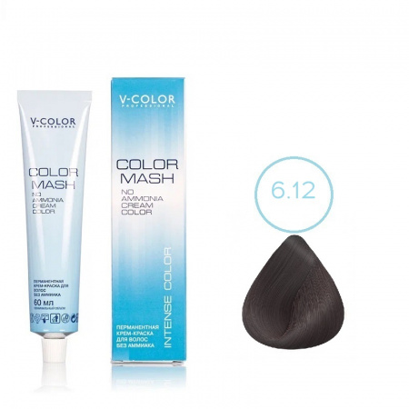 6.12 Пепельно-Перламутровый Тёмно-Русый 60мл Color Mash
