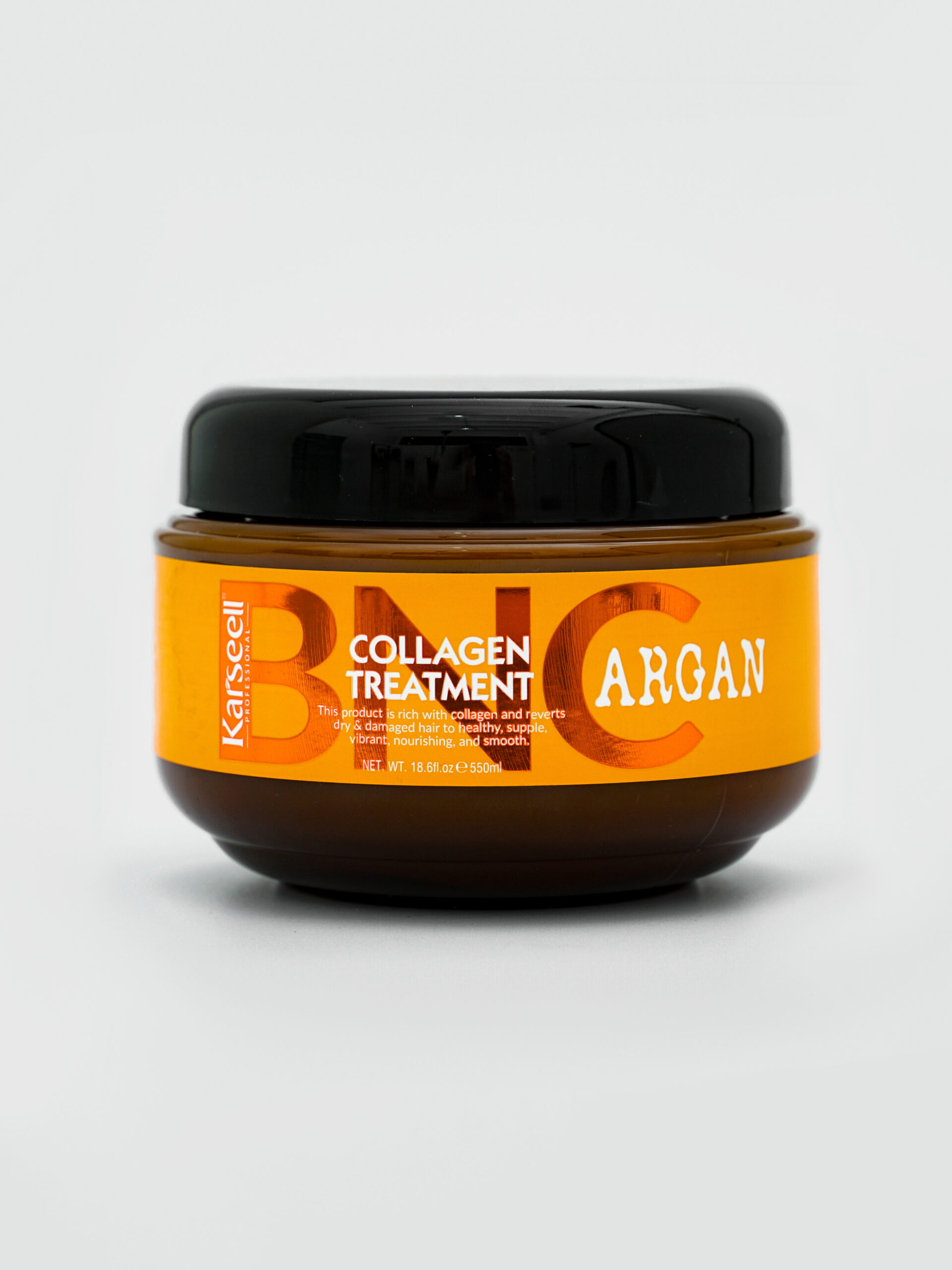 Маска тритмент питание и блеск BNC 550ml Karseell argan collagen treatment 