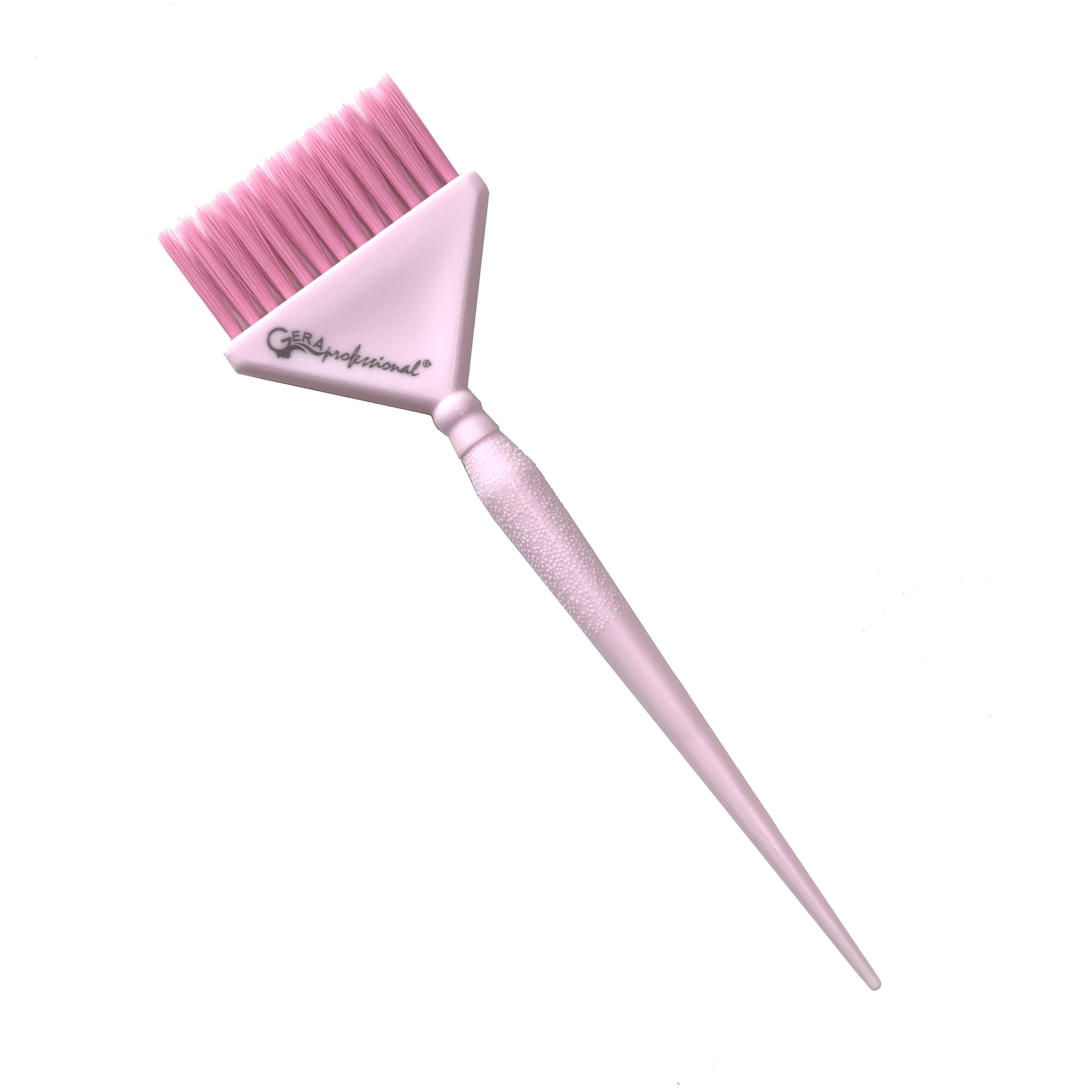 Кисть Gera Professional мягкая щетина 13 рядов цвет розовый GP-1228