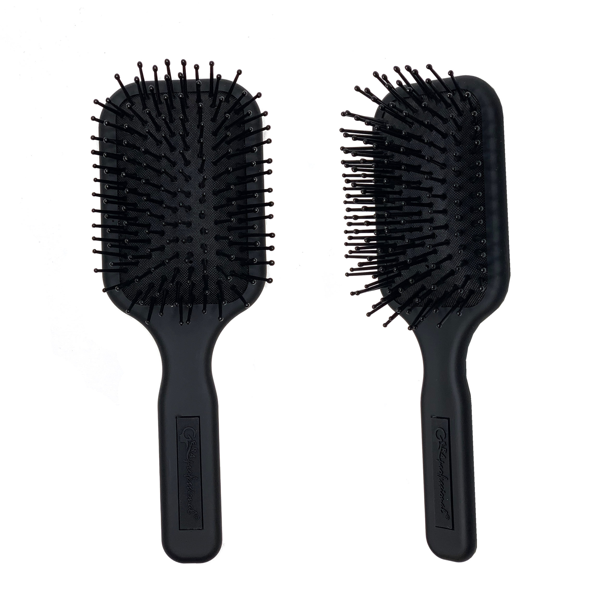 Массажная расческа Gera GP-5758, мелкая, цвет черный 