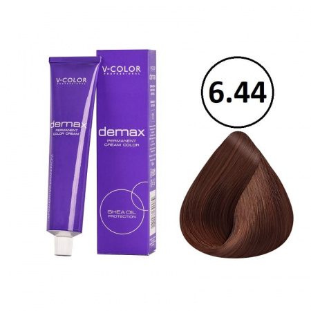 6.44 Тёмно-Русый Медный Интенсивный 60мл Demax
