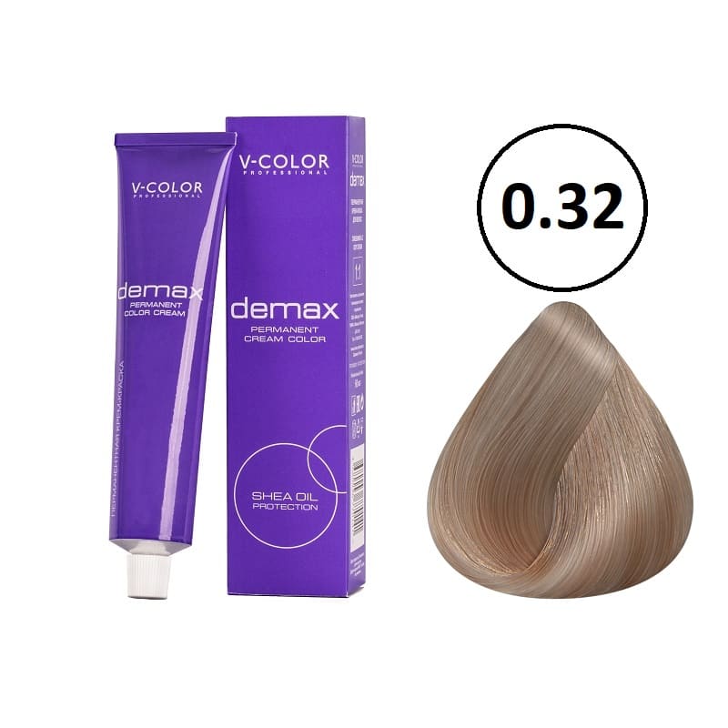 0.32 Бежево-Перламутровый Пастель 60мл Demax