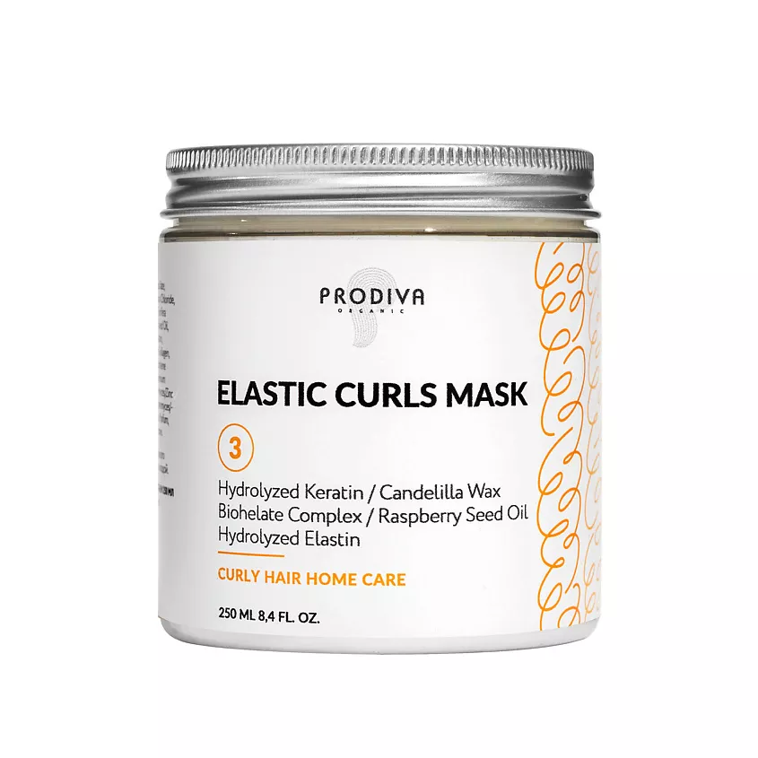 Маска для кудрявых и вьющихся волос 500 мл ELASTIC CURLS Mask