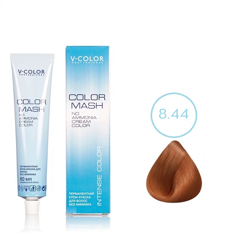 8.44 Светло-Русый Медный Интенсивный 60мл Color Mash