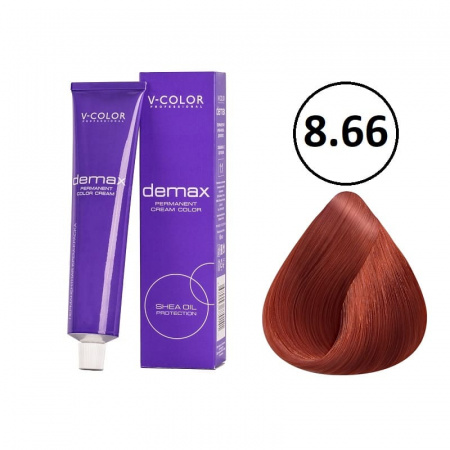 8.66 Светло-Русый Красный Яркий 60мл Demax