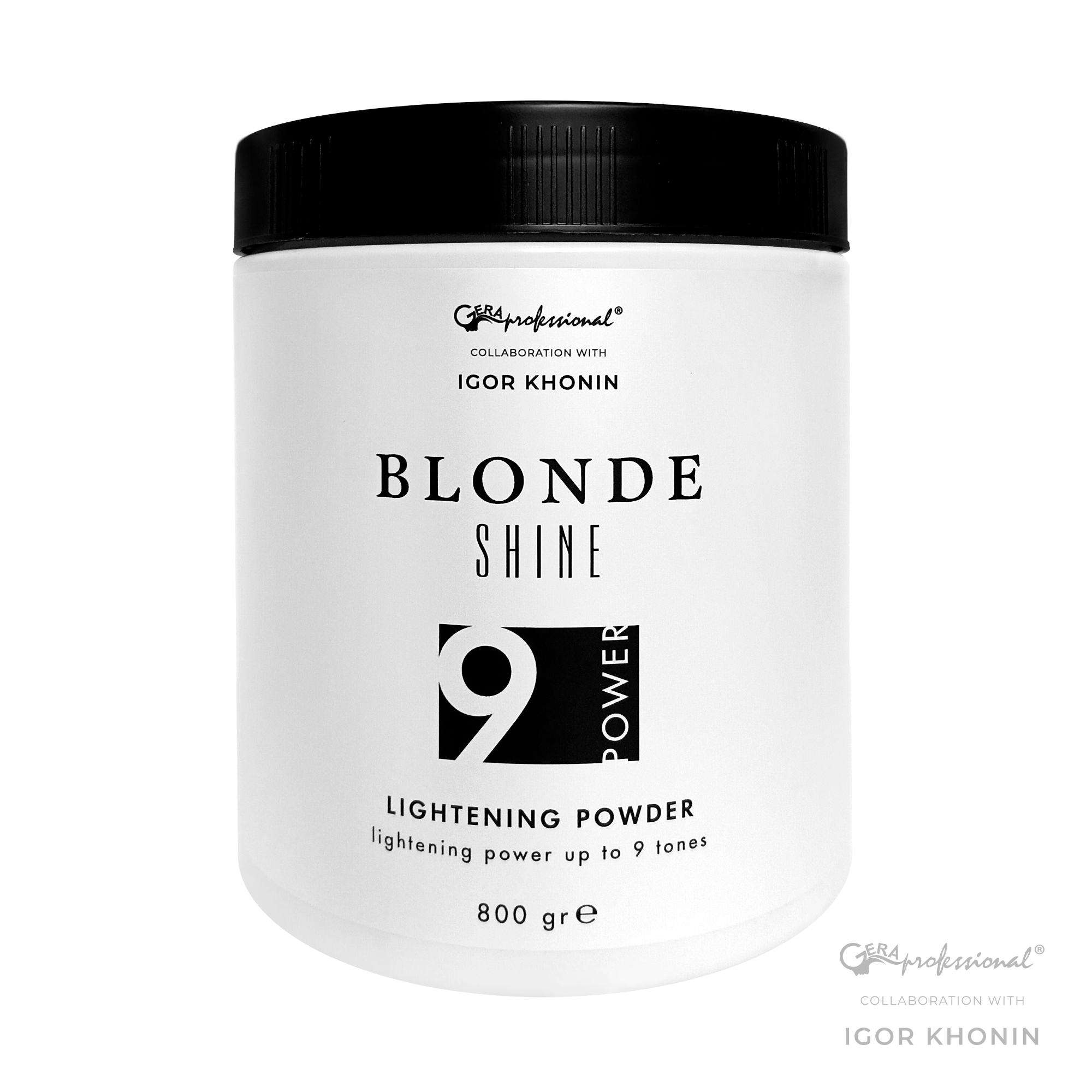 Пудра осветляющая многофункциональная голубая до 9 тонов Blonde Shine 800 г