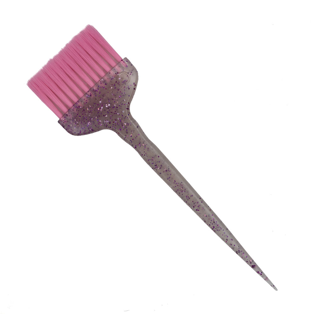 Кисть "Гармония", Gera Pro GP-2139 , светло-фиолетовая щетина, цвет полупрозрачный с фиолетовыми бле