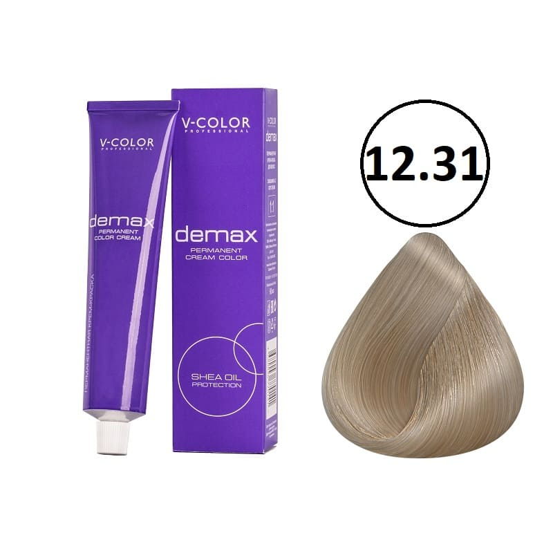 12.31 Осветляющий Бежевый Блондин 60мл Demax