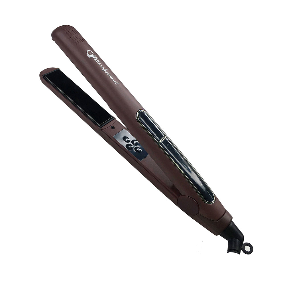 Щипцы-выпрямители Gera GP-6784, с терморегулятором, турмалиновое покрытие, узкое полотно