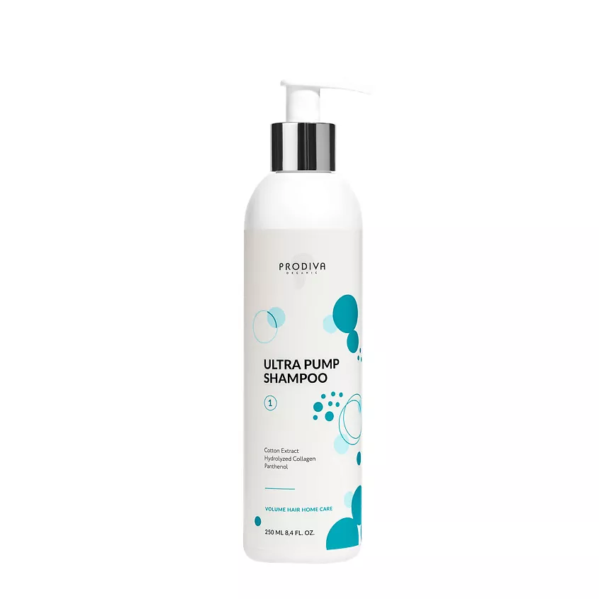 Шампунь для пышного объема и плотности волос 250 мл Ultra Pump Shampoo