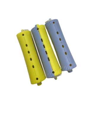 Коклюшки пластиковые жёлто-голубые 22 мм на 91мм