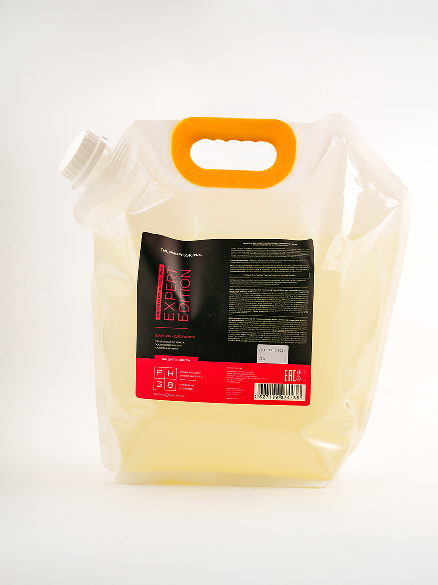 Шампунь для волос TNL Expert Edition стабилизатор цвета, 5000 мл